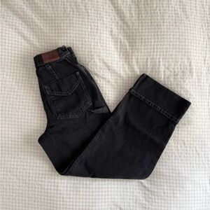 Urban Outfitters BDG black denim carpenter pants